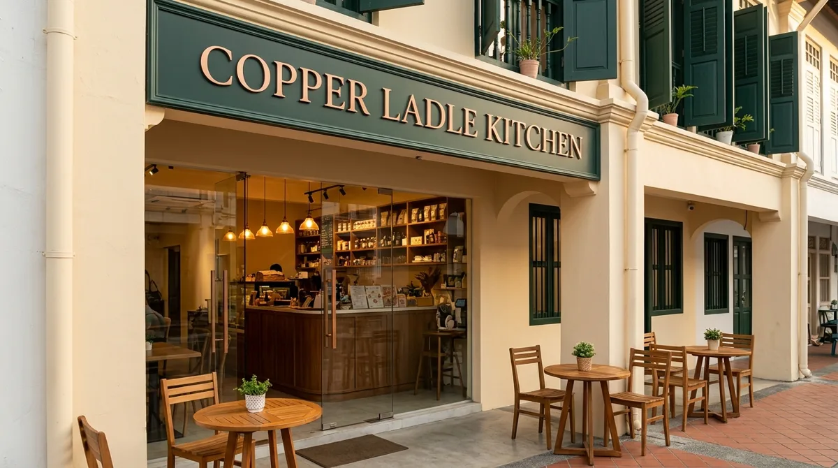 Copper Ladle Kitchen café-bistro storefront